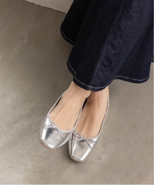 スクエアトゥバレエシューズ(パンプス)|RANDA(ランダ) スクエアトゥバレエシューズ(パンプス)|RANDA(ランダ)