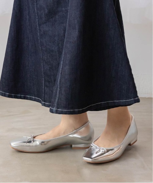 スクエアトゥバレエシューズ(パンプス)|RANDA(ランダ) スクエアトゥバレエシューズ(パンプス)|RANDA(ランダ)