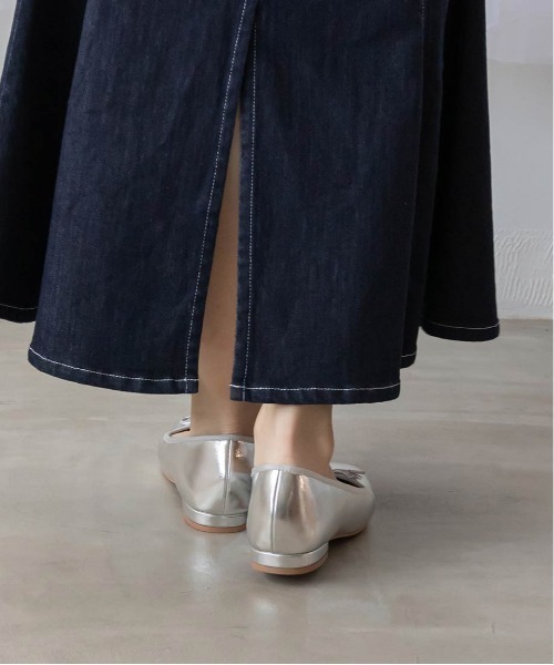 スクエアトゥバレエシューズ(パンプス)|RANDA(ランダ) スクエアトゥバレエシューズ(パンプス)|RANDA(ランダ)