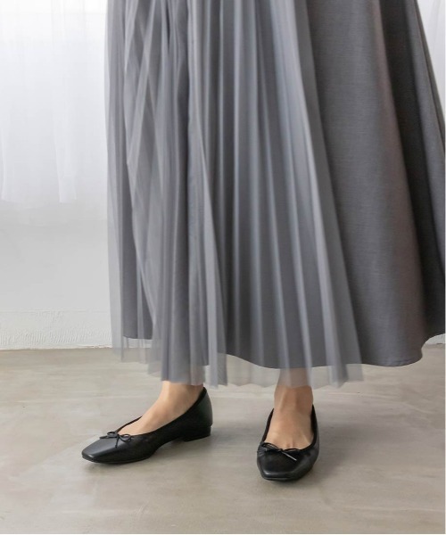 スクエアトゥバレエシューズ(パンプス)|RANDA(ランダ) スクエアトゥバレエシューズ(パンプス)|RANDA(ランダ)