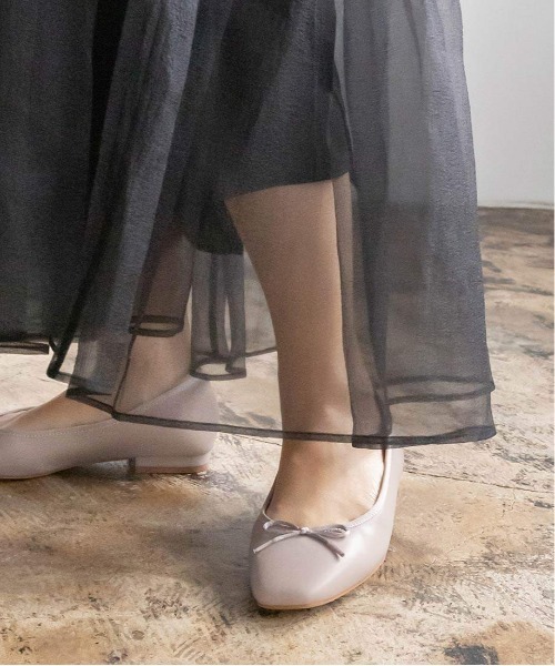 スクエアトゥバレエシューズ(パンプス)|RANDA(ランダ) スクエアトゥバレエシューズ(パンプス)|RANDA(ランダ)