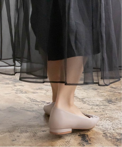 スクエアトゥバレエシューズ(パンプス)|RANDA(ランダ) スクエアトゥバレエシューズ(パンプス)|RANDA(ランダ)