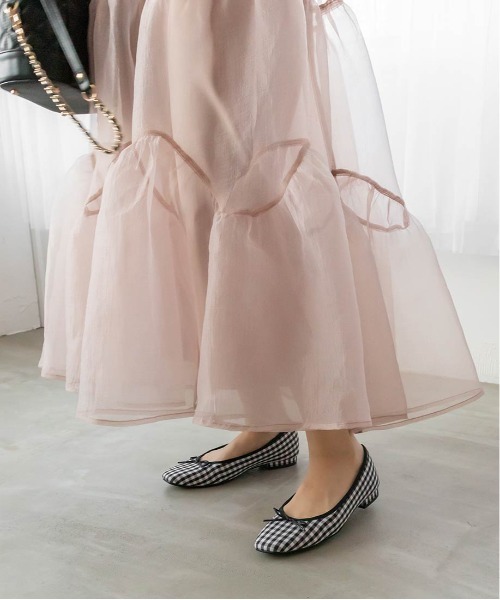 スクエアトゥバレエシューズ(パンプス)|RANDA(ランダ) スクエアトゥバレエシューズ(パンプス)|RANDA(ランダ)