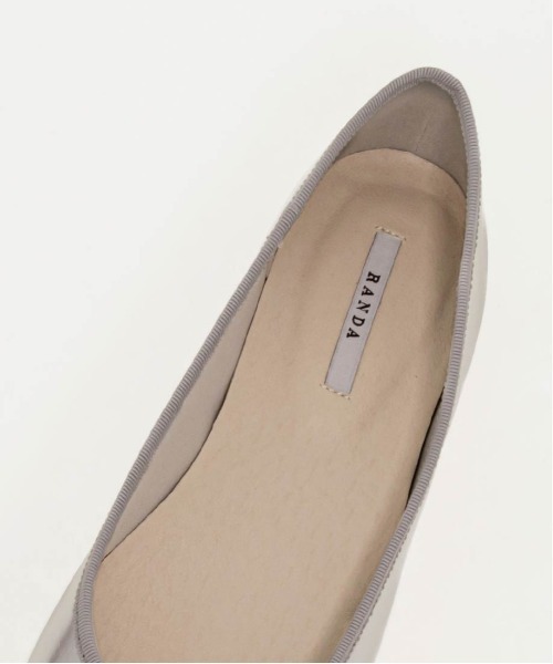 スクエアトゥバレエシューズ(パンプス)|RANDA(ランダ) スクエアトゥバレエシューズ(パンプス)|RANDA(ランダ)