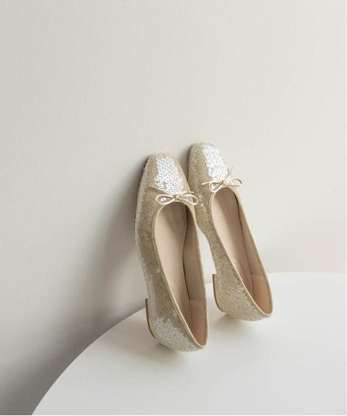 スクエアトゥバレエシューズ(パンプス)|RANDA(ランダ) スクエアトゥバレエシューズ(パンプス)|RANDA(ランダ)