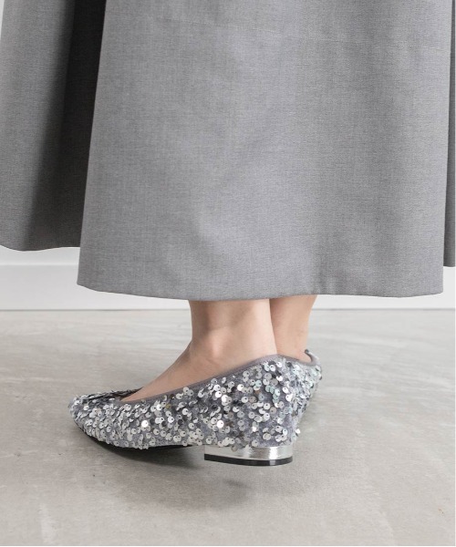 スクエアトゥバレエシューズ(パンプス)|RANDA(ランダ) スクエアトゥバレエシューズ(パンプス)|RANDA(ランダ)