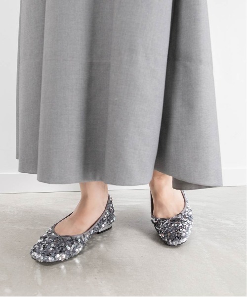 スクエアトゥバレエシューズ(パンプス)|RANDA(ランダ) スクエアトゥバレエシューズ(パンプス)|RANDA(ランダ)