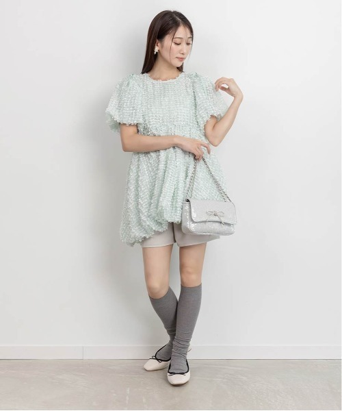 スクエアトゥバレエシューズ(パンプス)|RANDA(ランダ) スクエアトゥバレエシューズ(パンプス)|RANDA(ランダ)