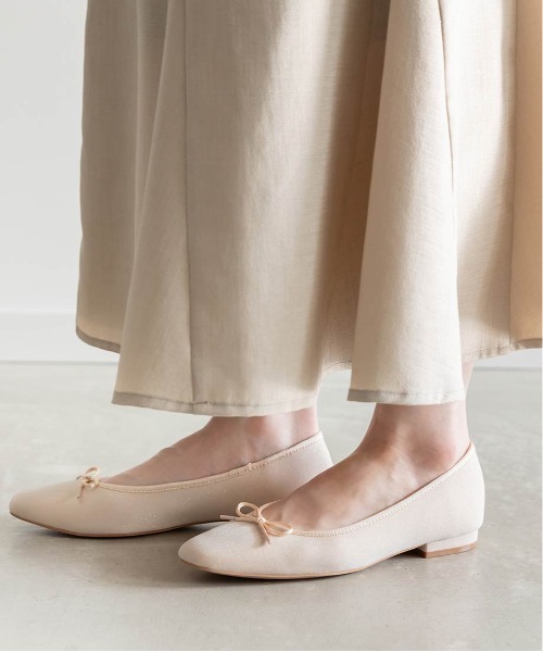 スクエアトゥバレエシューズ(パンプス)|RANDA(ランダ) スクエアトゥバレエシューズ(パンプス)|RANDA(ランダ)