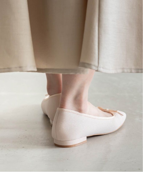 スクエアトゥバレエシューズ(パンプス)|RANDA(ランダ) スクエアトゥバレエシューズ(パンプス)|RANDA(ランダ)