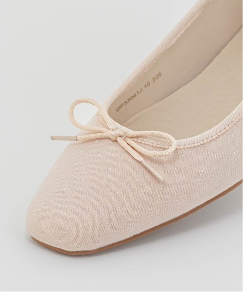 スクエアトゥバレエシューズ(パンプス)|RANDA(ランダ) スクエアトゥバレエシューズ(パンプス)|RANDA(ランダ)
