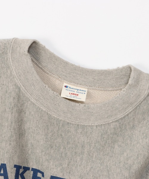 Champion(チャンピオン)の「【Champion/チャンピオン】メンズ リバースウィーブ(R) クルーネックスウェットシャツ(スウェット・メンズ・ブラック系その他/ネイビー/モスグリーン/ヘザーグレー・X-LARGE/LARGE/MEDIUM)」の22枚目の写真