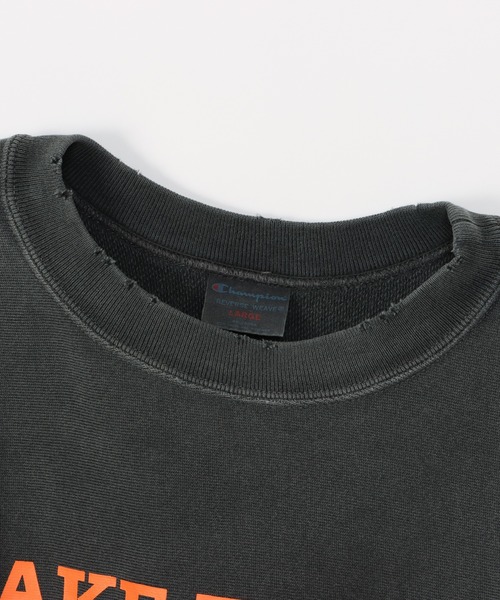 Champion(チャンピオン)の「【Champion/チャンピオン】メンズ リバースウィーブ(R) クルーネックスウェットシャツ(スウェット・メンズ・ブラック系その他/ネイビー/モスグリーン/ヘザーグレー・X-LARGE/LARGE/MEDIUM)」の13枚目の写真