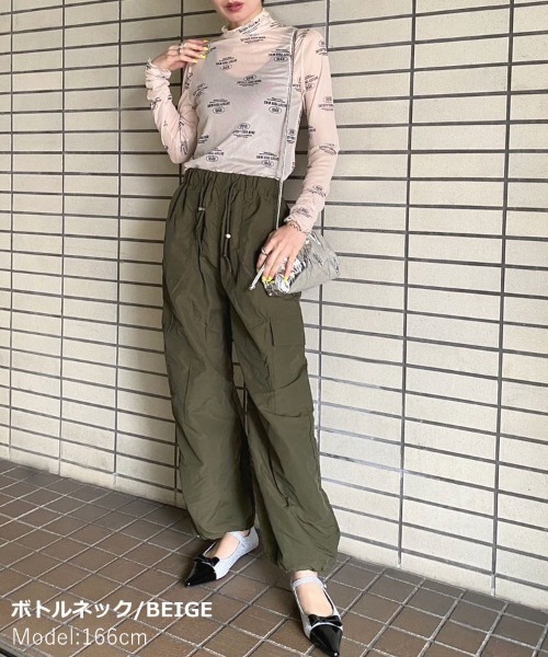 DONOBAN（ドノバン）の「【pufe】パワーメッシュトップス（Tシャツ/カットソー・レディース・ホワイト系その他2/ブラック系その他/ベージュ系その他2/ベージュ系その他/ホワイト系その他/ブラック系その他2・F）」の22枚目の写真