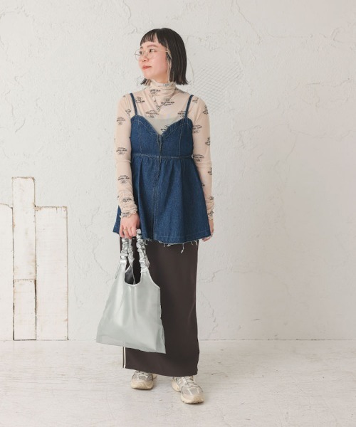 DONOBAN（ドノバン）の「【pufe】パワーメッシュトップス（Tシャツ/カットソー・レディース・ホワイト系その他2/ブラック系その他/ベージュ系その他2/ベージュ系その他/ホワイト系その他/ブラック系その他2・F）」の21枚目の写真