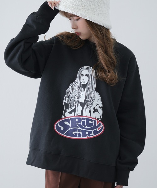 improves（インプローブス）の「オリジナルグラフィック プリント 裏起毛 スウェット トレーナー（スウェット・メンズ・ブラック系/ブラック系1/ブラック系2/ブラック系3/ブラック系4/グレー系/グレー系1/グレー系2/グレー系3/グリーン系/グリーン系1/グリーン系2/ネイビー系/ネイビー系1/ネイビー系2/ブルー系/ブルー系1・MEDIUM/LARGE/X-LARGE）」の5枚目の写真