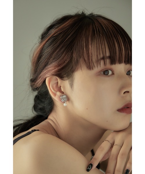 ♡ハンドメイド♡ビジューピアスイヤリング№838 ハンドメイドビジューピアスイヤリング（♡ハンドメイド