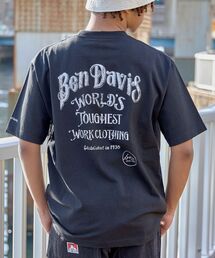 BEN DAVIS（ベンデイビス）の「【BEN DAVIS(ベンデイビス)】CLASSIC LOGO TEE / 半袖Tシャツ ロゴ刺繍 クルーネック オーバーサイズ ブランドロゴ フロント ルード（Tシャツ/カットソー・メンズ）」