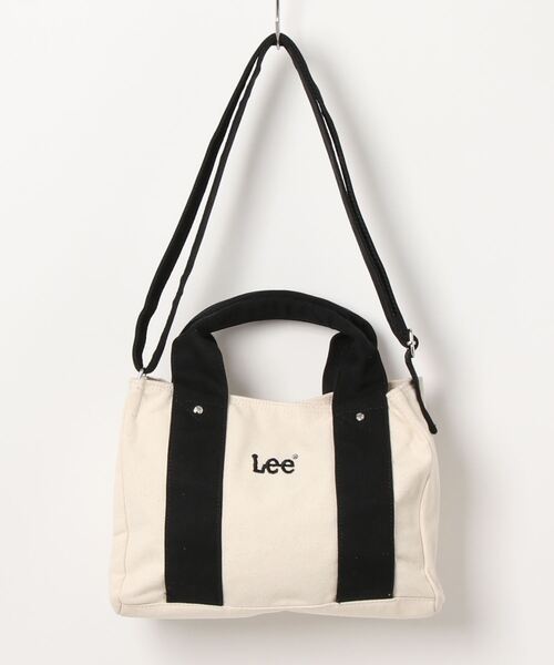 Lee(リー)の「【Lee】LEEスクエアバッグ(ハンドバッグ・レディース・ブラック/ベージュ・ONE SIZE)」の21枚目の写真