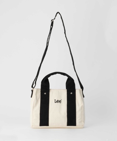 Lee(リー)の「【Lee】LEEスクエアバッグ(ハンドバッグ・レディース・ブラック/ベージュ・ONE SIZE)」の13枚目の写真