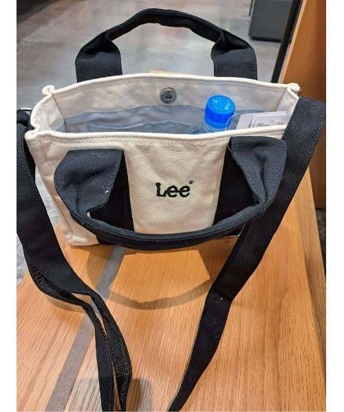 Lee(リー)の「【Lee】LEEスクエアバッグ(ハンドバッグ・レディース・ブラック/ベージュ・ONE SIZE)」の12枚目の写真