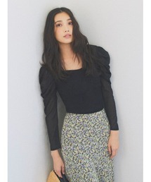 シアースリーブカップインコンビプルオーバー