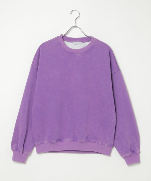 VENCEEXCHANGE（ヴァンスエクスチェンジ）の「ピグメントビッグスウェット（スウェット・メンズ・ワイン/グリーン/チャコールグレー/ブラウン系その他/ピンク/パープル・L/M/LL/3L）」の9枚目の写真