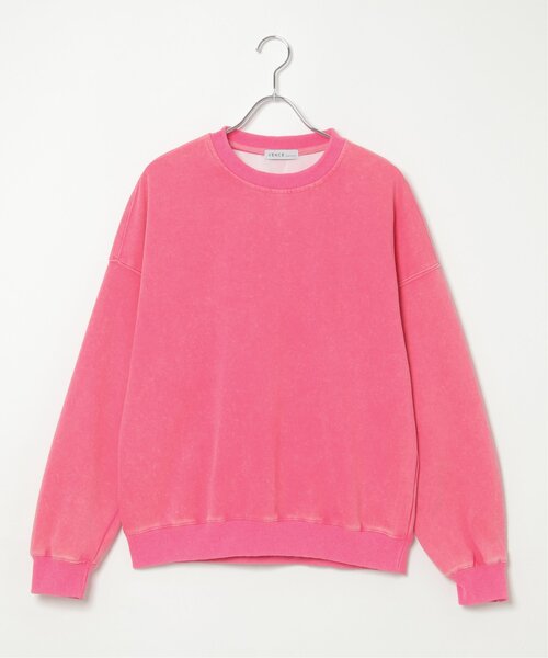 VENCEEXCHANGE（ヴァンスエクスチェンジ）の「ピグメントビッグスウェット（スウェット・メンズ・ワイン/グリーン/チャコールグレー/ブラウン系その他/ピンク/パープル・L/M/LL/3L）」の17枚目の写真