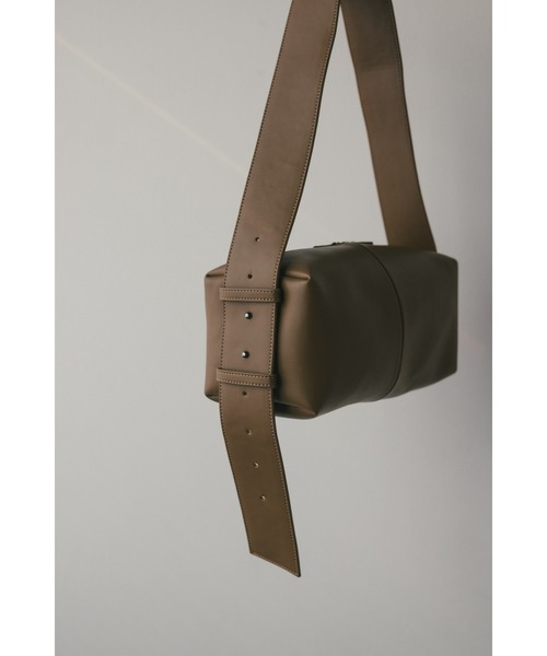 STYLEMIXER（スタイルミキサー）の「ワイドベルトスクエアバッグ（ショルダーバッグ・レディース・ホワイト/ライトブラウン/ブラック・FREE）」の10枚目の写真