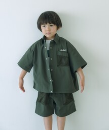 【別注】<WILD THINGS>ショートスリーブ シャツ 110-130cm