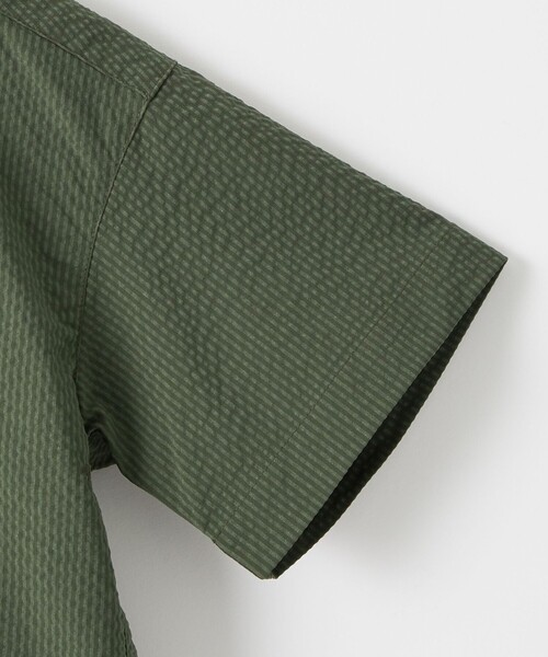 WILD THINGS(ワイルドシングス)の「【別注】<WILD THINGS>ショートスリーブ シャツ 110-130cm(シャツ/ブラウス・キッズ・ダークグリーン/ネイビー・XS(110-120cm)/S(120-130cm))」の12枚目の写真
