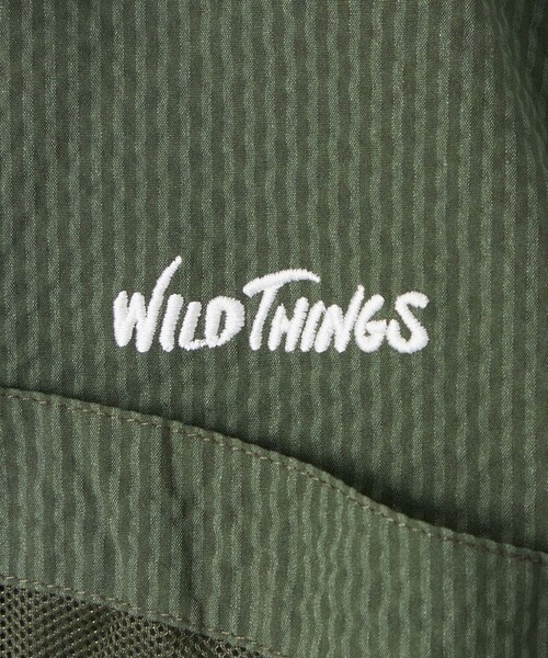 WILD THINGS(ワイルドシングス)の「【別注】<WILD THINGS>ショートスリーブ シャツ 110-130cm(シャツ/ブラウス・キッズ・ダークグリーン/ネイビー・XS(110-120cm)/S(120-130cm))」の17枚目の写真