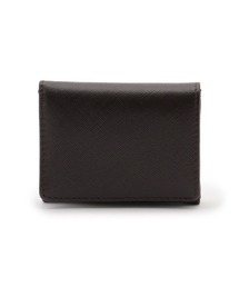 Perfect Suit FActory（パーフェクトスーツファクトリー）の「本革　三つ折りコンパクト財布　ブラック/ブラウン（財布）」