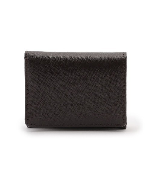 革製三つ折り財布 ブラウン ハンズオリジナル ホーウィンレザー クロム