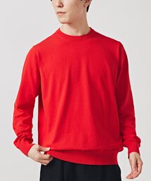 EDIFICE（エディフィス）の「16ゲージ アイスコットン クルーネックニット（ニット/セーター）」