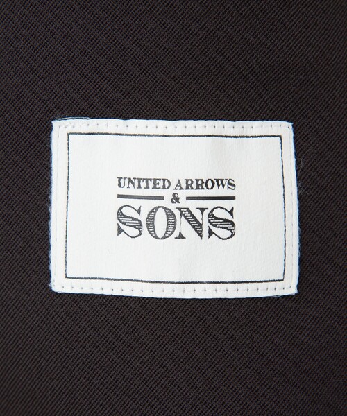 ジャケット・アウター UNITED ARROWS & SONS GABA BOXY 2B JACKET UNITED ARROWS & SONS（ユナイテッドアローズアンドサンズ）の