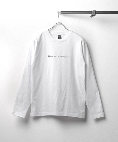 B.I.D.(ビーアイディー)の「《ミドルウェイト クルーネックロングスリーブカットソー(Tシャツ/カットソー・レディース・ホワイト/ブラック/ミント・MEDIUM/LARGE)」の1枚目の写真