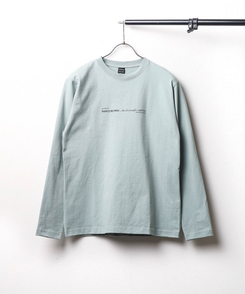 B.I.D.(ビーアイディー)の「《ミドルウェイト クルーネックロングスリーブカットソー(Tシャツ/カットソー・レディース・ホワイト/ブラック/ミント・MEDIUM/LARGE)」の3枚目の写真