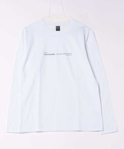 B.I.D.(ビーアイディー)の「《ミドルウェイト クルーネックロングスリーブカットソー(Tシャツ/カットソー・レディース・ホワイト/ブラック/ミント・MEDIUM/LARGE)」の4枚目の写真