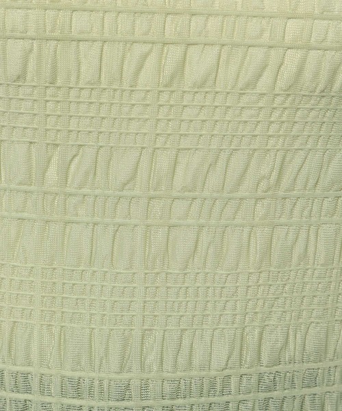 mysty woman（ミスティウーマン）の「シアーシャーリングノースリプルオーバー　113508（Tシャツ/カットソー・レディース・アイボリー/ブラック/ライトグリーン・FREE）」の16枚目の写真