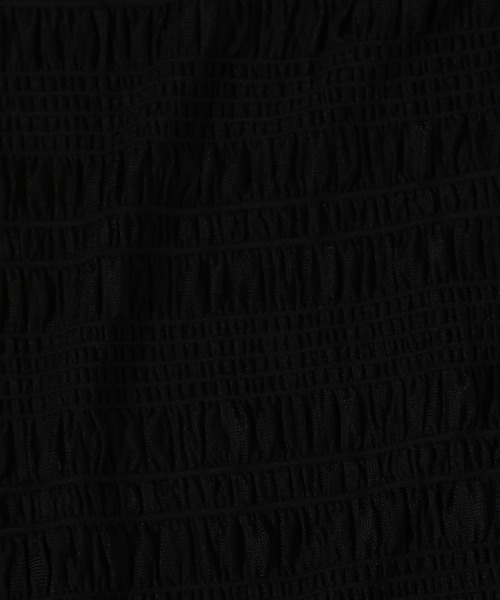 mysty woman（ミスティウーマン）の「シアーシャーリングノースリプルオーバー　113508（Tシャツ/カットソー・レディース・アイボリー/ブラック/ライトグリーン・FREE）」の18枚目の写真