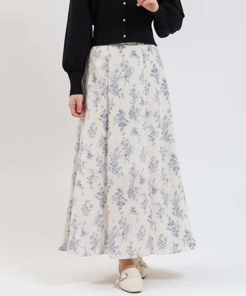 ASTORIA ODIER(アストリアオディール)の「2way花柄ロングスカート(スカート・レディース・ホワイト/ブラック・MEDIUM/LARGE)」の16枚目の写真