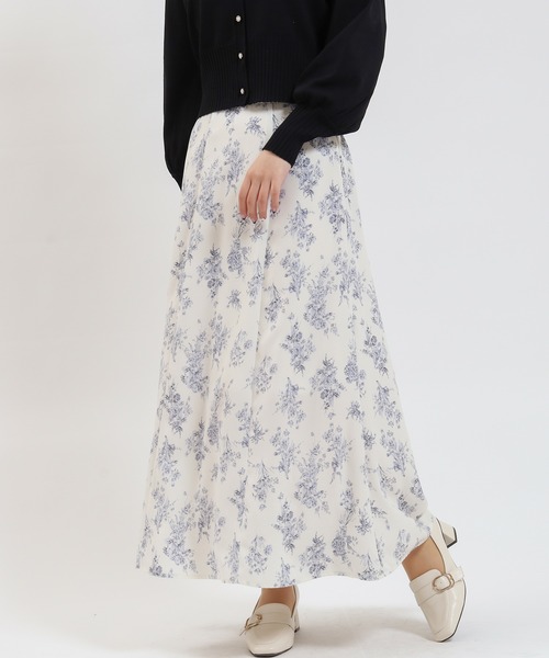 ASTORIA ODIER(アストリアオディール)の「2way花柄ロングスカート(スカート・レディース・ホワイト/ブラック・MEDIUM/LARGE)」の19枚目の写真