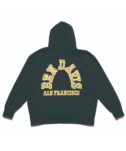 BEN DAVIS/PROJECT LINE(ベンデイビスプロジェクトライン)の「《BEN DAVIS》SWEAT HOODIE(スウェット・メンズ・オフホワイト/ブラック/グリーン・SMALL/MEDIUM/LARGE/X-LARGE)」の5枚目の写真