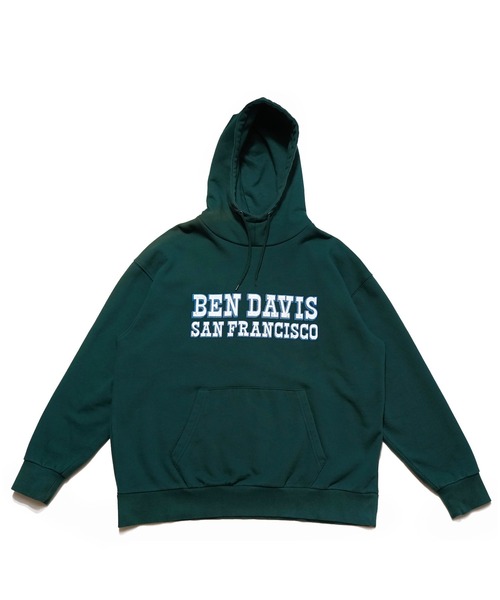 BEN DAVIS/PROJECT LINE(ベンデイビスプロジェクトライン)の「《BEN DAVIS》SWEAT HOODIE(スウェット・メンズ・オフホワイト/ブラック/グリーン・SMALL/MEDIUM/LARGE/X-LARGE)」の12枚目の写真