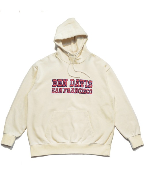 BEN DAVIS/PROJECT LINE(ベンデイビスプロジェクトライン)の「《BEN DAVIS》SWEAT HOODIE(スウェット・メンズ・オフホワイト/ブラック/グリーン・SMALL/MEDIUM/LARGE/X-LARGE)」の10枚目の写真