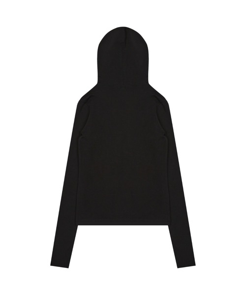 LUVISTRUE（ラヴイズトゥルー）の「LVTR LONG HOODIE（パーカー・レディース・ブラック/アイボリー/ブルー/ホワイト・FREE）」の9枚目の写真