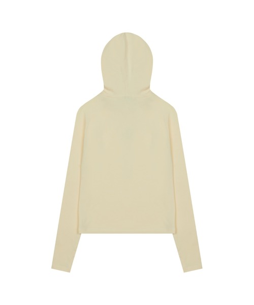 LUVISTRUE（ラヴイズトゥルー）の「LVTR LONG HOODIE（パーカー・レディース・ブラック/アイボリー/ブルー/ホワイト・FREE）」の19枚目の写真