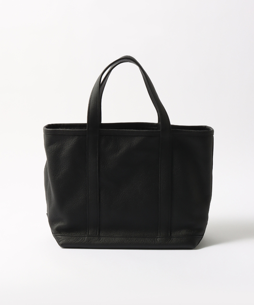 LENO(リノ)の「【LENO / リノ】LEATHER TOTE BAG L(トートバッグ・メンズ・ブラック・LARGE)」の4枚目の写真