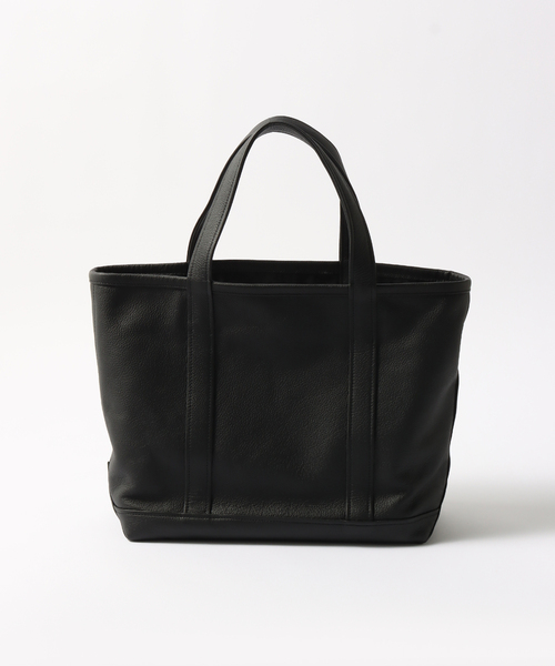 LENO(リノ)の「【LENO / リノ】LEATHER TOTE BAG L(トートバッグ・メンズ・ブラック・LARGE)」の2枚目の写真
